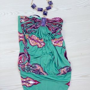 Sky silk top - never worn